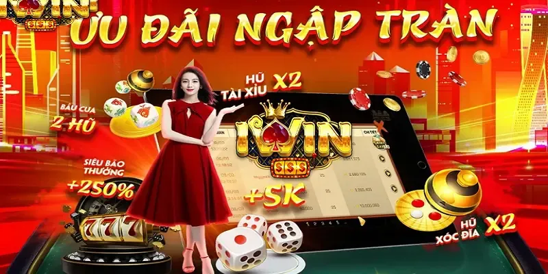 Màn hình trò chơi máy đánh bạc với các biểu tượng và nút quay